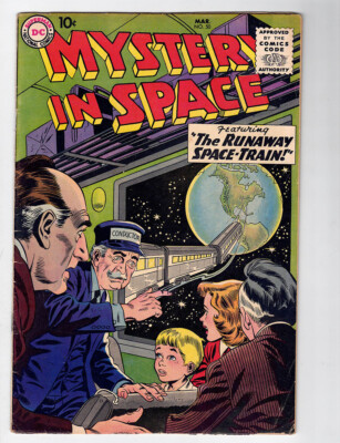 MYSTERY IN SPACE #50 5.0 1959 OFF-WHITE PAGES GREG EIDE COLLECTION