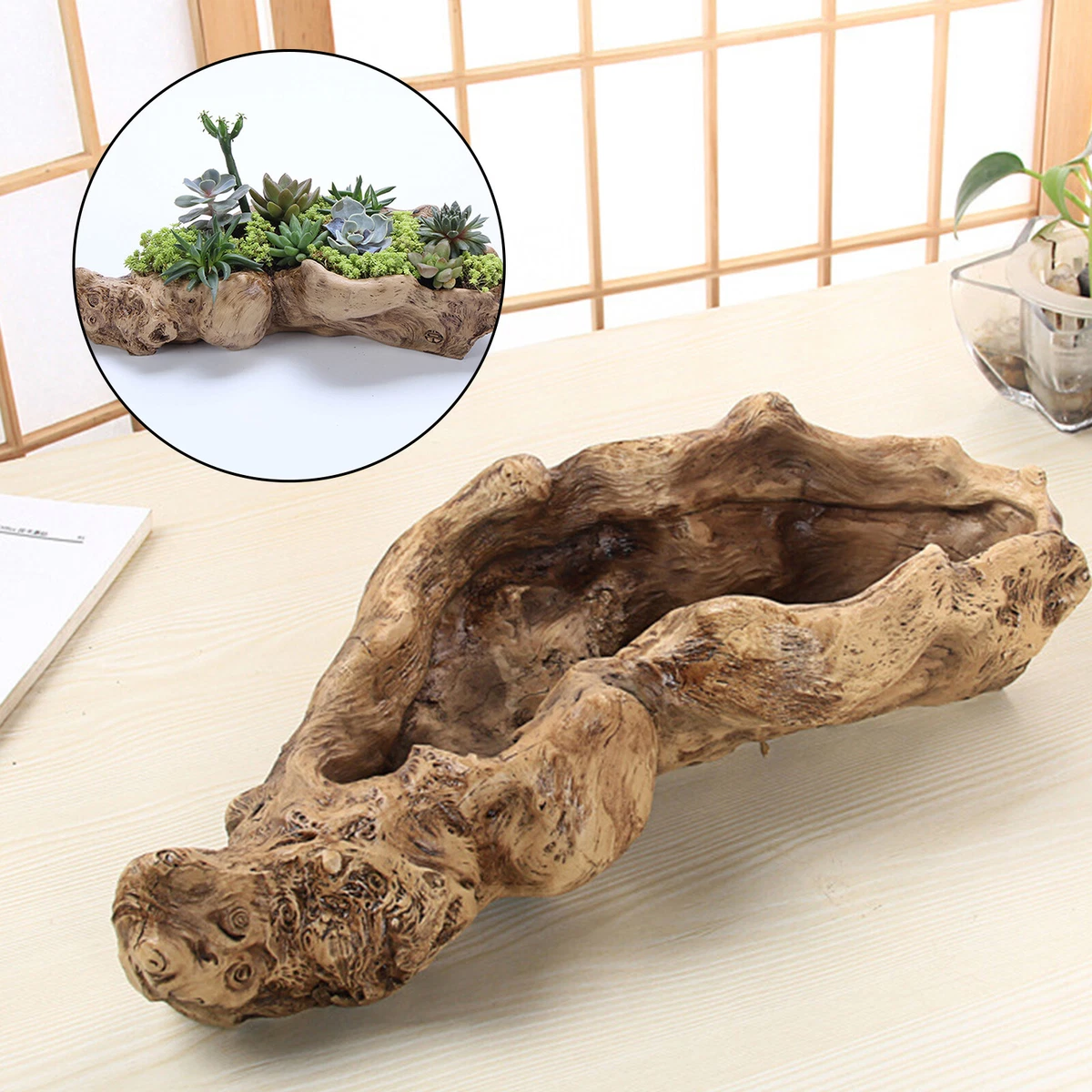 Driftwood desk deals