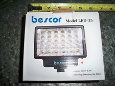 Bescor LED-35 35 Watt Broad Beam Video Light