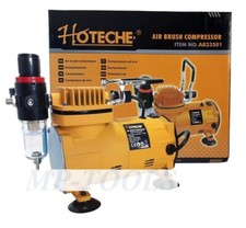 Mini compressore portatile per aerografo aeropenna 1/5HP con manometro