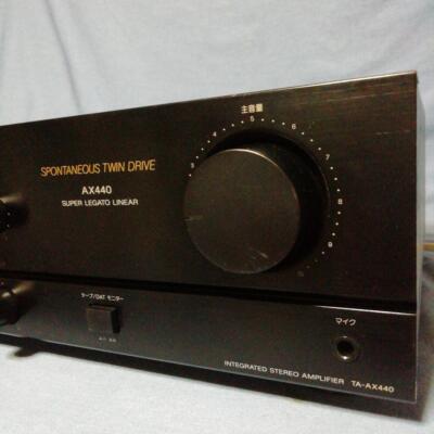★SONY　TA-AX440 ステレオアンプ SONY TA-AX440 amplifier black tone | eBay