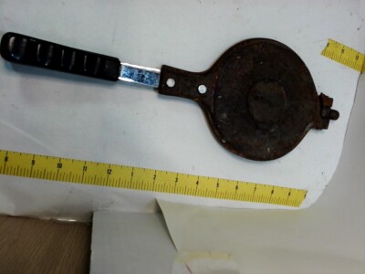Vintage JOTUL Cast Iron Pizelle Krumcake Crepe Maker Product of Norway