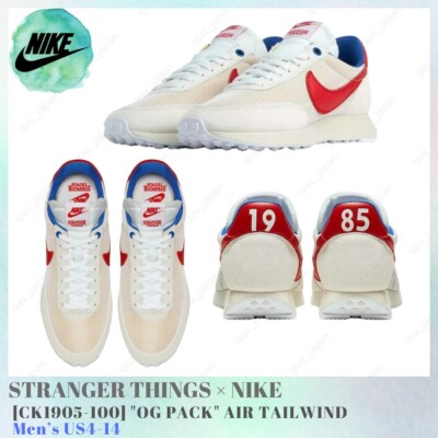 STRANGER THINGS × NIKE OG PACK AIR TAILWIND CK1905-100 Men's US4-14 NEW
