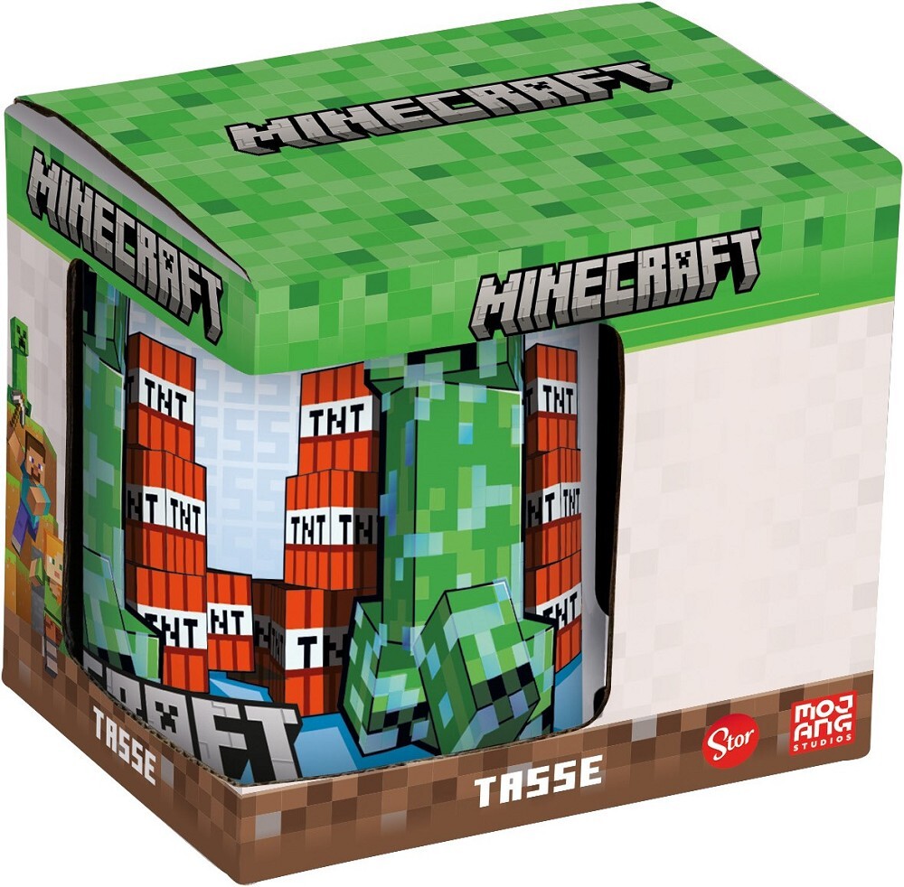 ДЖУДЖИ сонджес собирает товары для Майнкрафта Big Creeper TNT Tasse