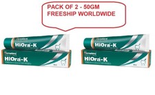2 X 50gm Himalaya Hiora-K Toothpaste For Sensitive Teeth Gums FREESHIP WORLDWIDE