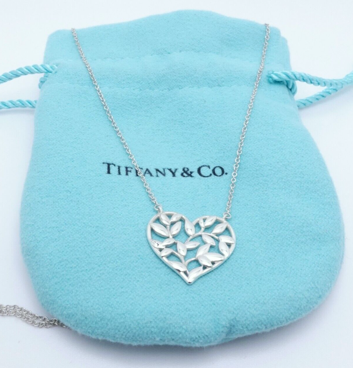 Tiffany & Co. Paloma Picasso Sterling Silver Olive Leaf