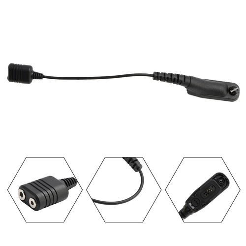 K Interface Headset Port Converter Cavo per XPR6300 XPR6350 XiR P8268 DP3400 H7