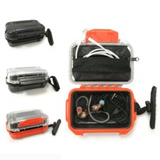 IEM Hard Case Waterproof In Ear Monitor Earphone Case Storage Box for Earbuds