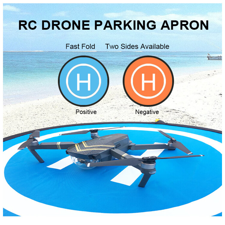 High-Visibility Drone Landing Pad for DJI Mini 2 Mavic Pro Air 2 Stability-image