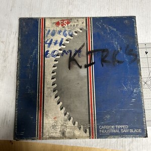 FS Tool - Carbide Blade 10" dia. x 60T x 2.25" (2 1/4") Bore. Freshly Sharpened