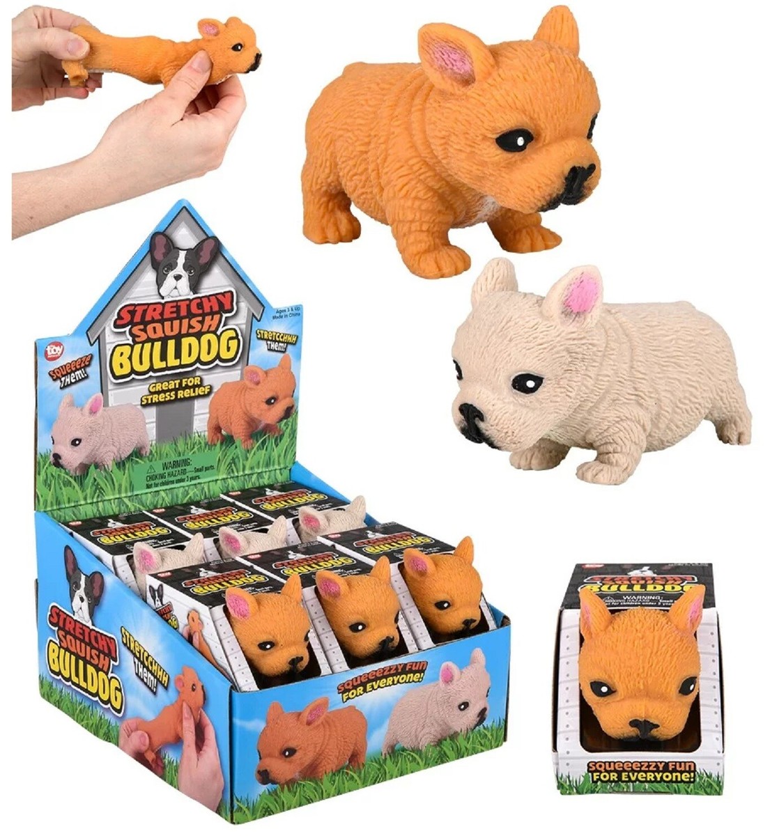 Squishy Stretchy Bulldog (2.5