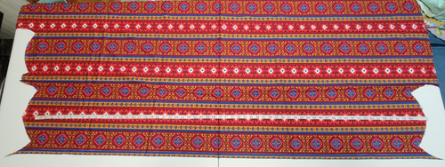 Schwartz Liebman Textilien Stoff Vintage Azteken Südwesten Geometrisch Tribal LESEN - Bild 16 von 16
