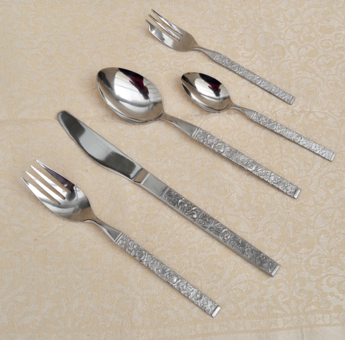 WEBBER AND HILL: VINTAGE STAINLESS STEEL - 30 PIECE CUTLERY SET - BOXED & PERF! - Picture 6 of 11