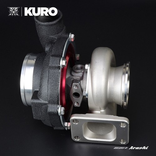 KURO GTX3076R Billet Ball Bearing Turbo Anti-surge A/R 0.82 T3 Stainless 640 HP - Picture 3 of 5