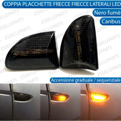 ESSELLEPARTS COPPIA FRECCE LATERALI FUME' PROGRESSIVE DINAMICHE A LED SMART FORTWO 451