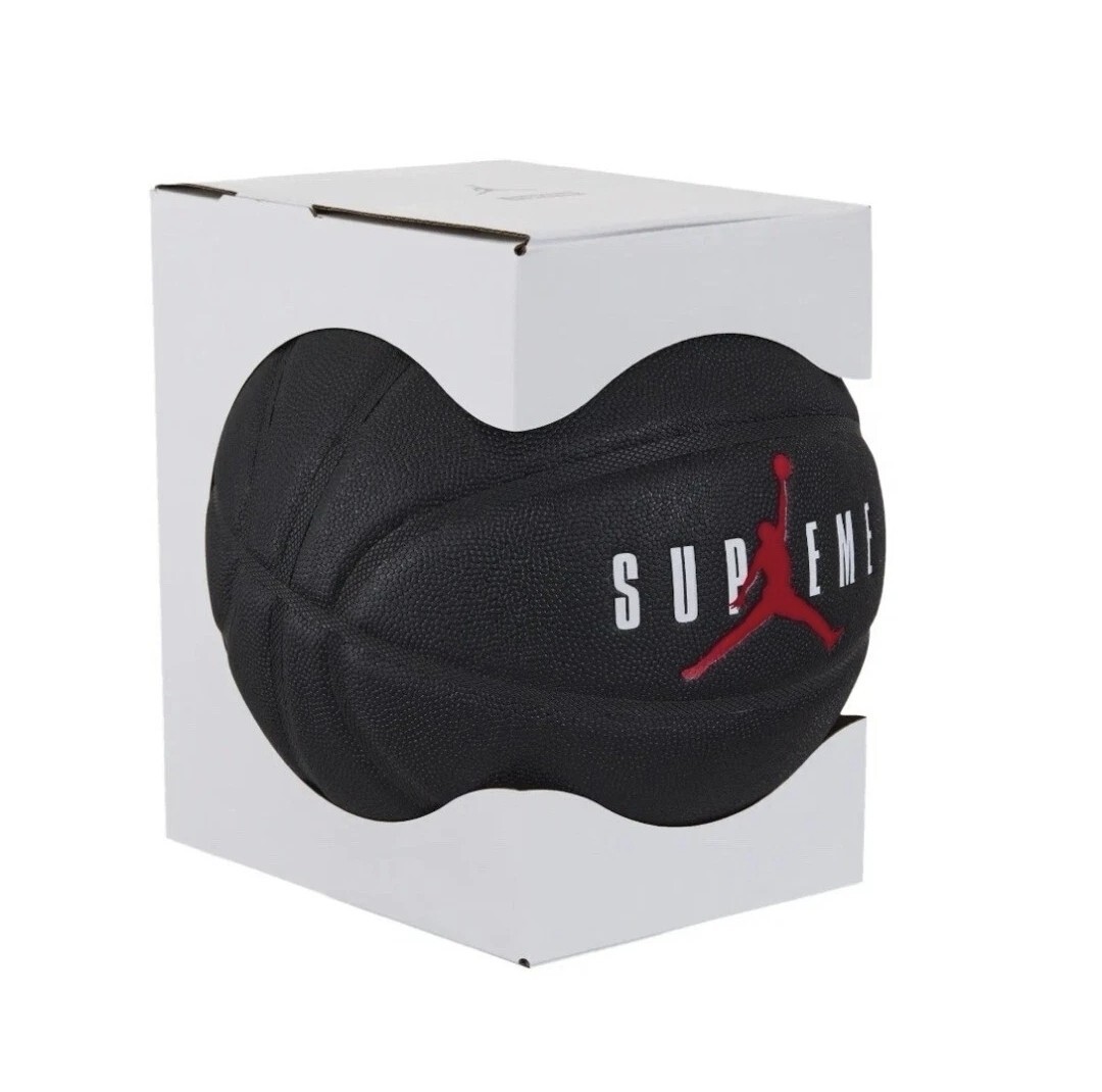 Supreme X Jordan Basketball 2024 Black Red Basketball 2024 New