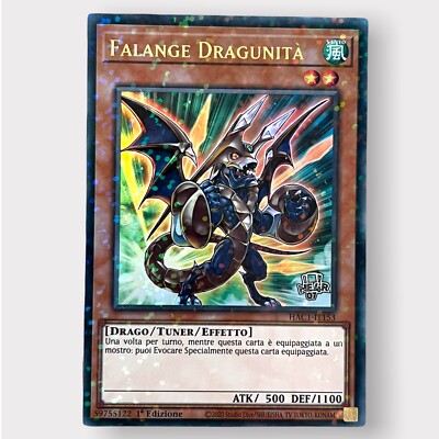 Yu-Gi-Oh! Ultra Rare Two Terminal Foil 1ed Ita Hac1-it153 Phalanx Dragunity