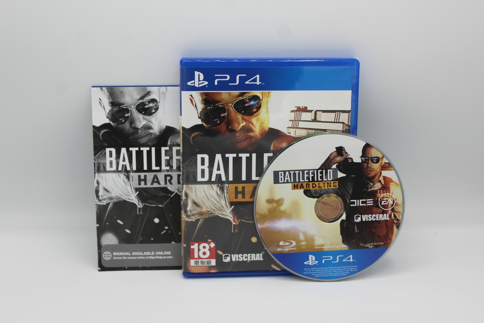 Battlefield Hardline game for the Sony PlayStation System PS4
