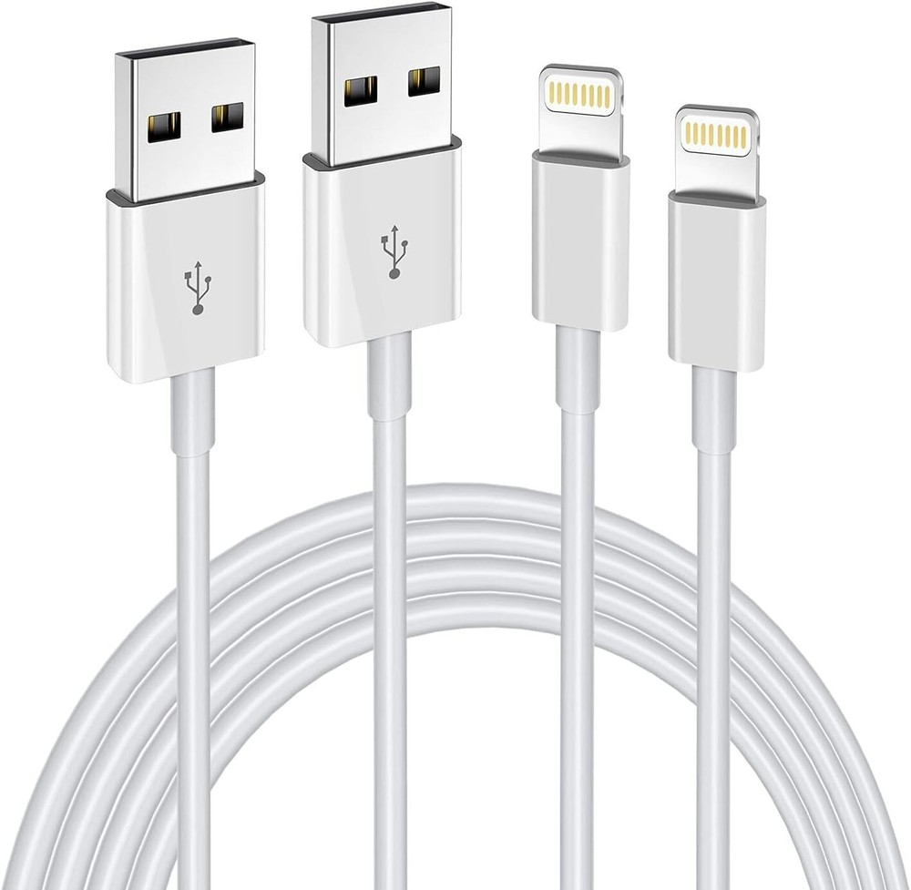 2PACK USB Data Fast Charger Cable Cord For Apple iPhone 5 6 7 8 X 11 12 13 14MAX