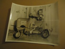 BMC Heavy Duty Tractor kids Pedal Car circa 1950's photo