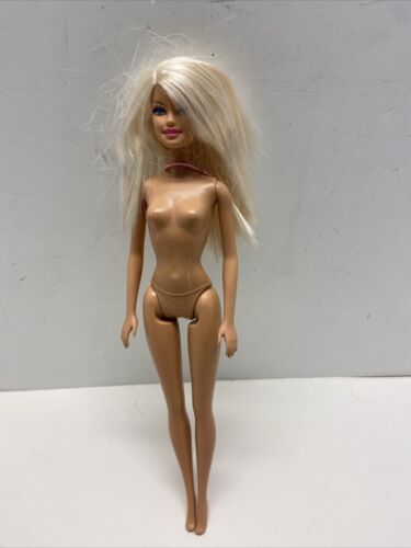 Mattel Barbie Blonde Long Hair Straight Arms and Legs 2010 Nude - Picture 2 of 8