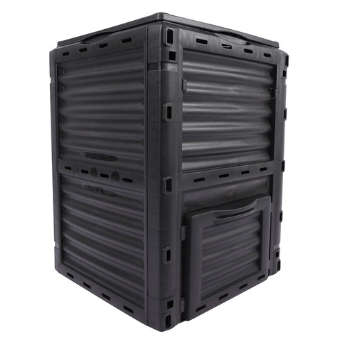 80 Gallon Garden Compost Bin Kitchen Food Waste Composter Bin Black Outdoor - Picture 20 of 24