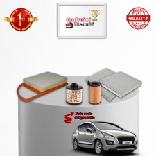 KIT TAGLIANDO 4 FILTRI PEUGEOT 3008 1.6 BLUEHDI 88KW 120CV DAL 2015 ->