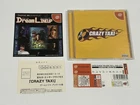 Crazy Taxi Spine Reg Card Flyer Sega Dreamcast Japan NTSC-J Excellent