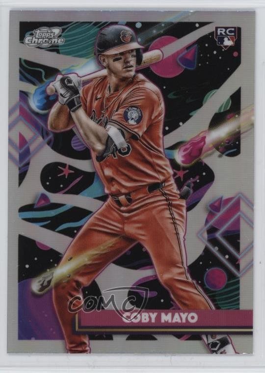 2025 Topps Cosmic Chrome Refractor Coby Mayo #154 0z6b