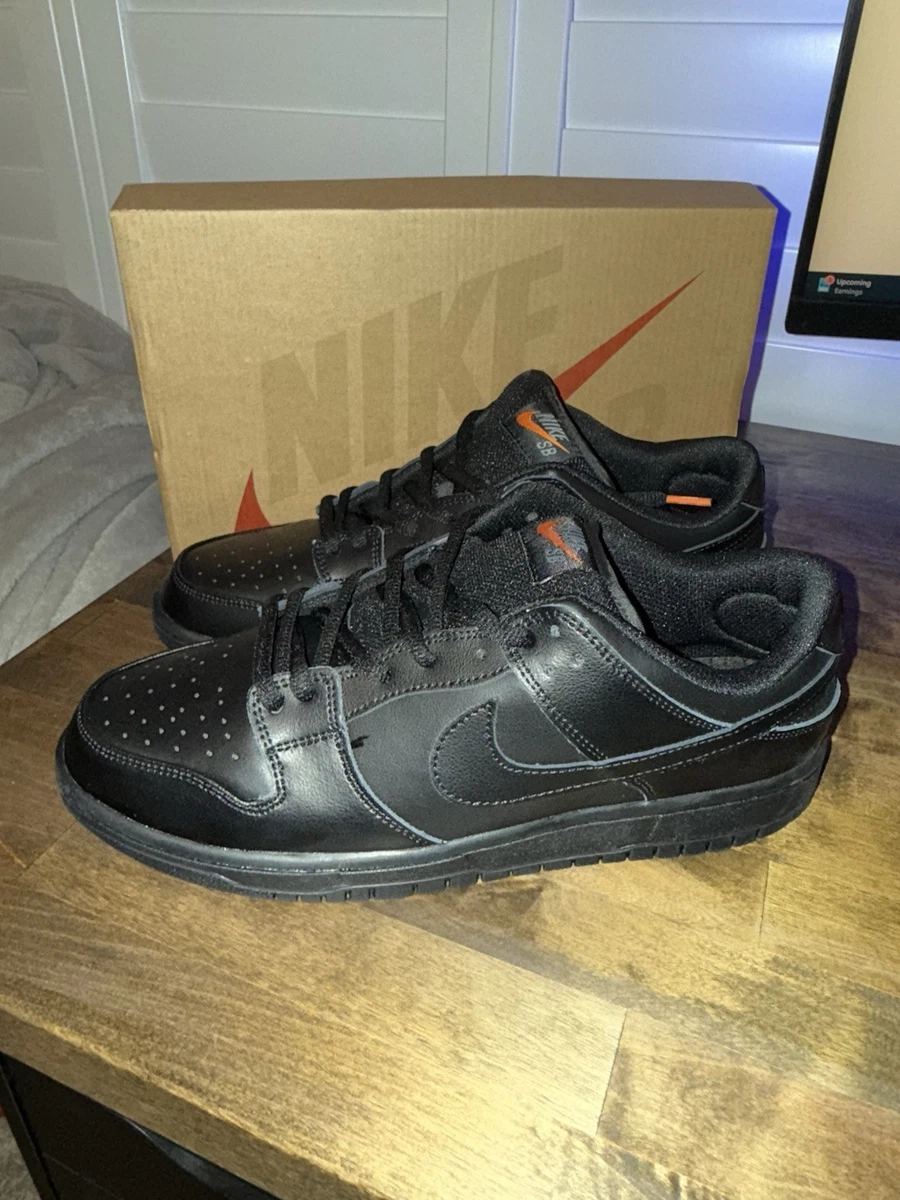 Nike Dunk Pro SB Low Triple Black | eBay