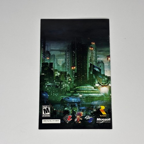 Perfect Dark Zero Comic Book Insert Xbox 360 - Picture 3 of 3