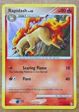 Rapidash 47/99 Uncommon Arceus Pokemon Moderately Played on eBay