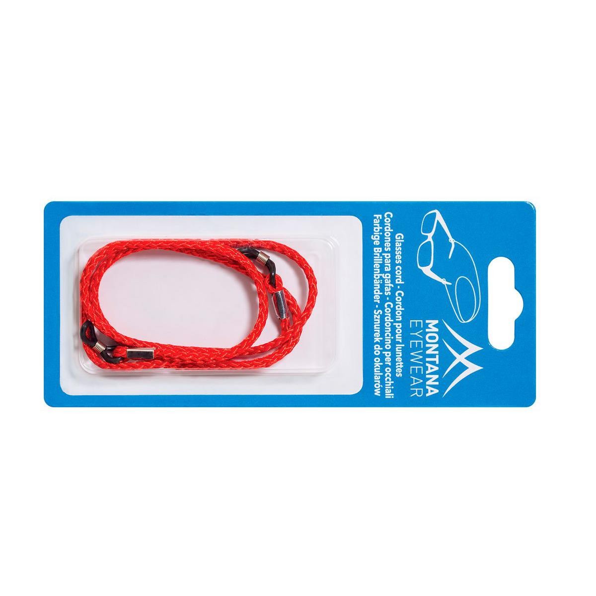Montana Red Nylon Adults Cord for Glasses or Sunglasses