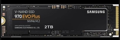 Samsung 970 EVO Plus 2TB PCIe NVMe M.2 2280 Internal SSD 