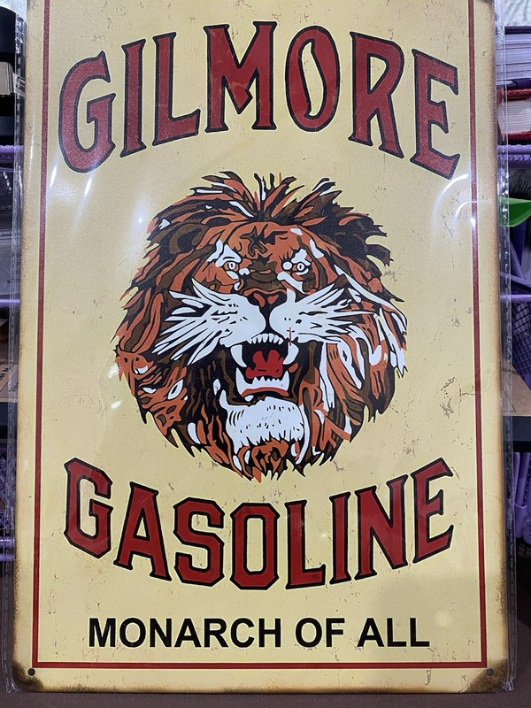 Gilmore Gasoline Monarch Of All 8x12 Metal Sign Great For Man Cave