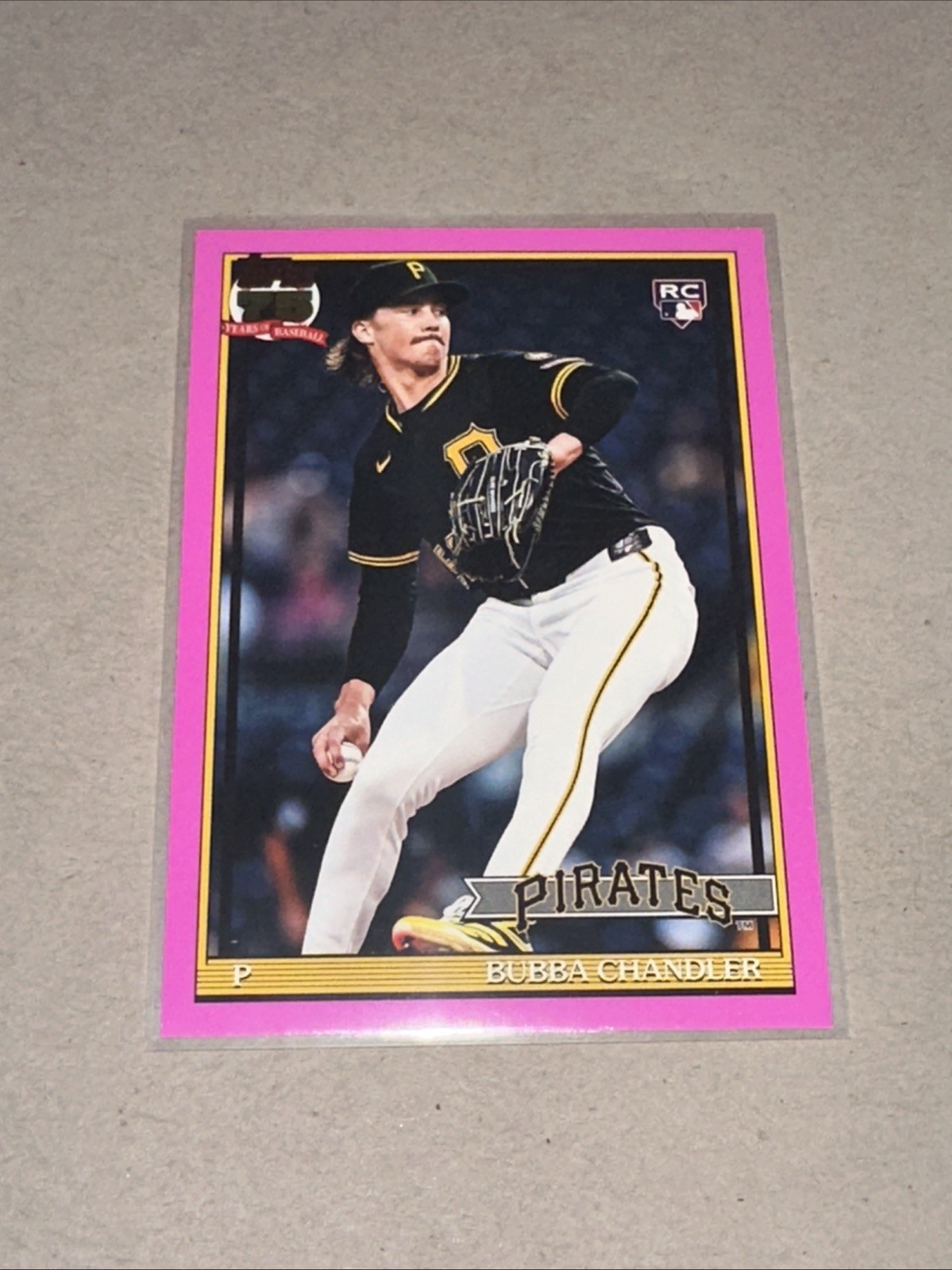 2026 Topps Series 1 - 1991 Topps Baseball Bubba Chandler #T91-51 Pink (RC)