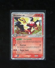 2006 Pokemon EX Legend Maker Arcanine EX Holo Foil Rare 83/92 Vintage Original on eBay