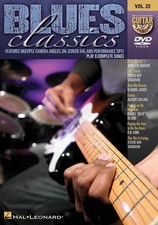 Blues Classics Guitar Play-Along DVD Vol 23 Hal Leonard Lessons How To Video