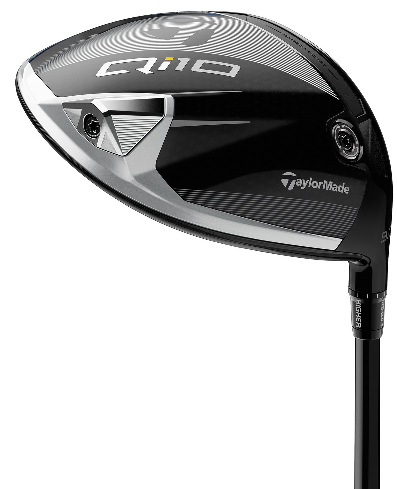TaylorMade Golf Club Qi10 9* Driver Regular Fujikura Speeder NX TCS 50 Very Good