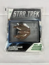Eaglemoss Official Star Trek Starships - #30 Nausicaan Fighter W/Mag Figure New
