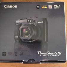 Canon PowerShot G16 Schwarz 12,1MP 5x Zoom WL...