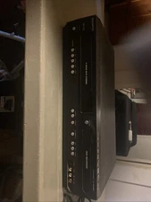 Symphonic WF803 VHS Player VCR Recorder & DVD CD Player Combo Tested & Working