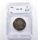 Photo of a 1795-P Large Cent from an eBay listing that sold on Jul 12, 2026