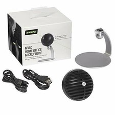Shure MV5C-USB Home Office Microphone Conferencing Mac  PC w/Zoom FREE SHIPPING