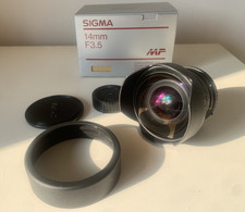 Sigma 14 mm f/3.5 MF ultra wide angle lens K-PR mount Pentax-K {Ref. S2}