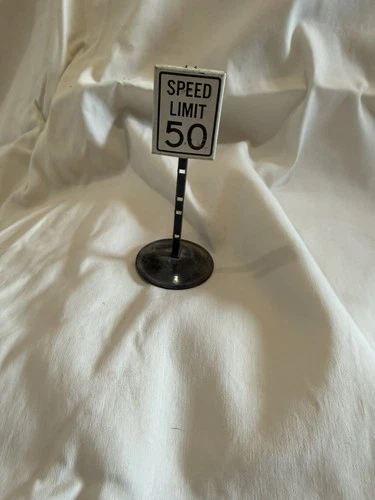 New ListingVINTAGE TONKA SPEED LIMIT 50 SIGN