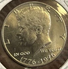 1776-1976 AU Kennedy Bicentennial Half Dollar No Mint Mark Us Coin 50c
