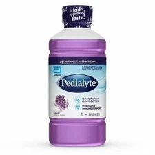 2 Bottles Pedialyte Electrolyte Solution*06/2025*Grape Hydration Drink  1 Liter
