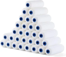 30 Pack Paint Roller Cover, 4 Inch High Density, Foam Roller, Synthetic Fibers
