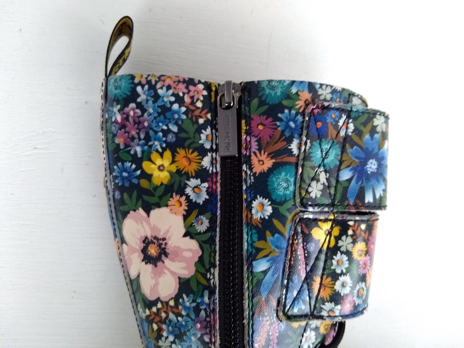 #2 DOC DR. MARTENS WANDERLUST JAGGER PLATFORM FLORAL LEATHER BOOTS RARE SIZE 7UK image 4